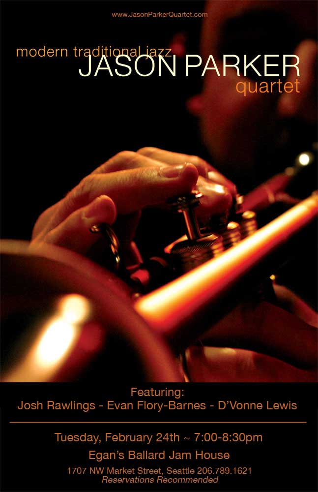 Jason Parker Quartet returns to Egan's