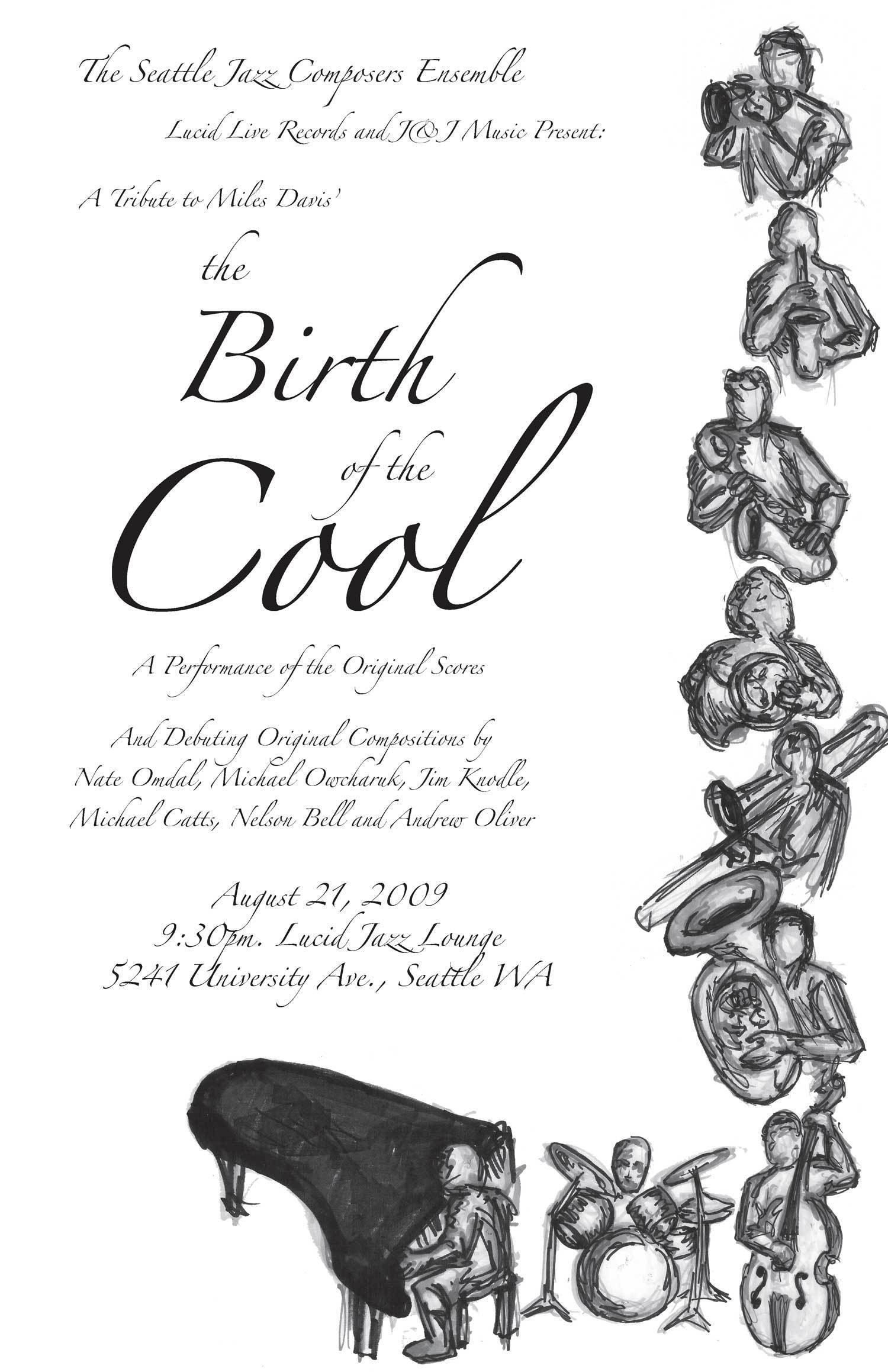 Seattle Jazz Composers Ensemble: "Birth of the Cool" Tribute